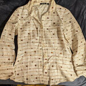 CARLISLE Women's 100% Silk Blouse Size 2